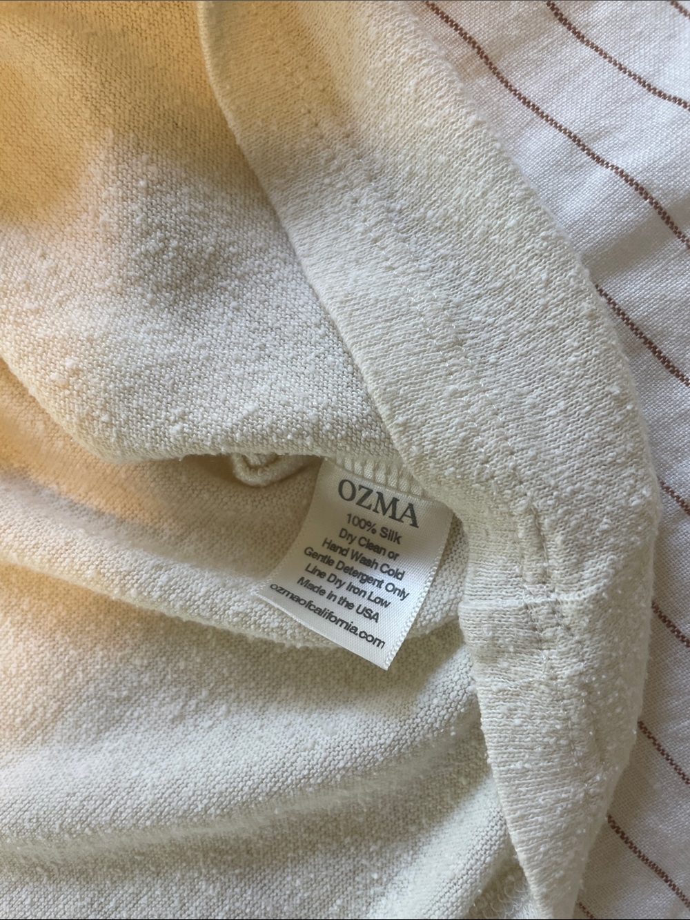 OZMA Silk Oversized Slouchy Tee - Picture 5 of 6